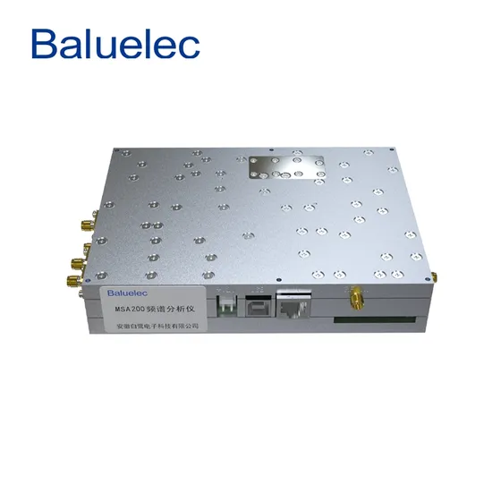 Analizador de espectro modular MSA avanzado MSA200 para 9 kHz a 20 GHz
