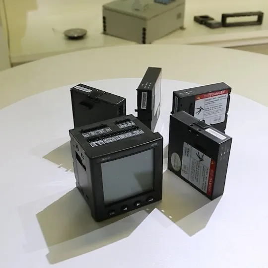 Medidor de energía eléctrica de red trifásica Acrel serie Apm800 con módulos Di/Do Ai/Ao