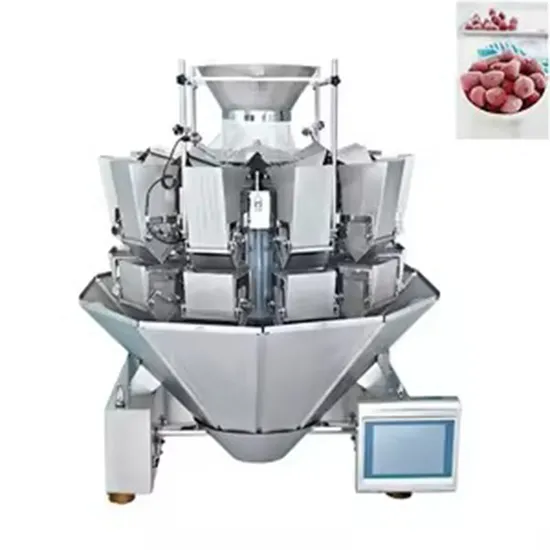Máquina llenadora, pesadora lineal, máquina envasadora de almohadas, báscula automática, pesadora lineal modular de 10 cabezales