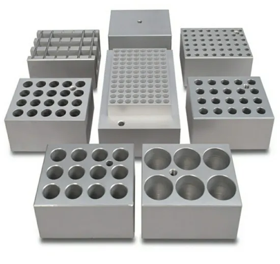 Bloques calefactores modulares para tubos de ensayo estándar