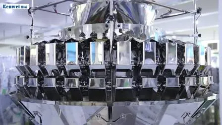 Nueva máquina empacadora y pesadora modular de 32 cabezales para mezclar avena.